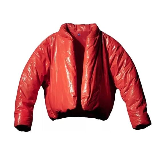 YEEZY X GAP YZY Round Jacket Red Puffer New [Yeezy x Gap collab] Size: X Large - Picture 2 of 11